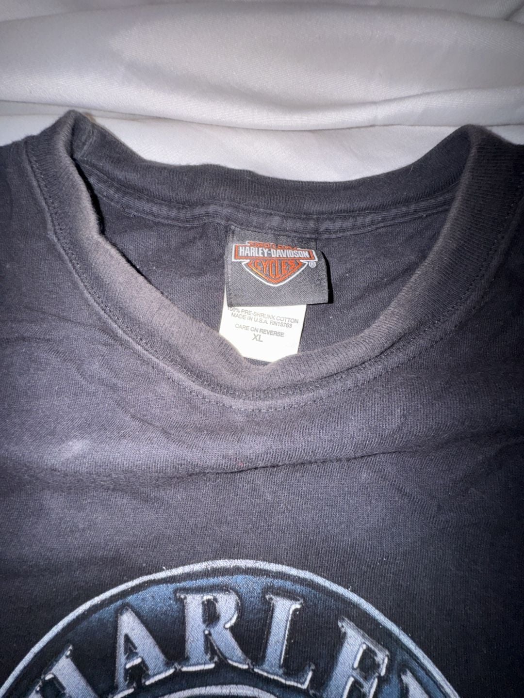 Harley-Davidson T-Shirt XL Black Peterson's Miami FL Graphic Tee 4