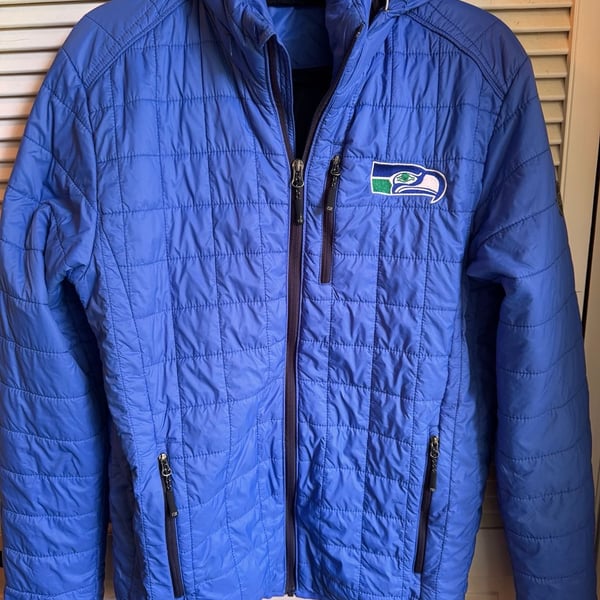 Cutter & Buck Seattle Seahawks Rainier Hooded Jacket Size S