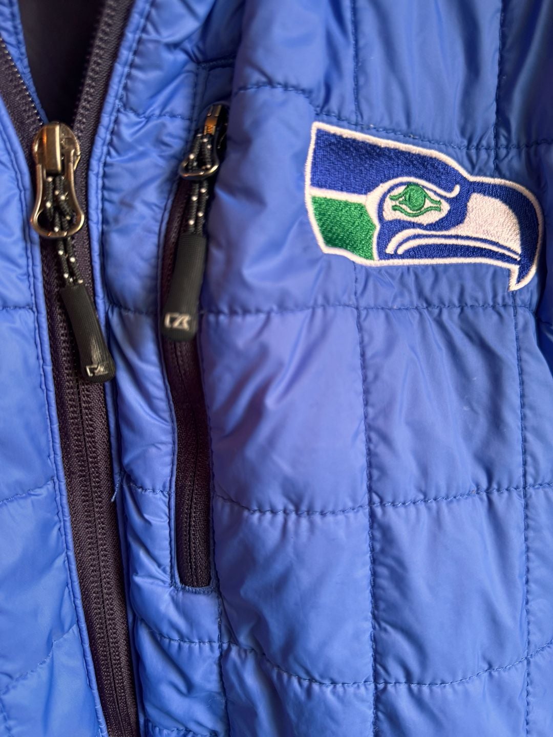 Cutter & Buck Seattle Seahawks Rainier Hooded Jacket Size S 5