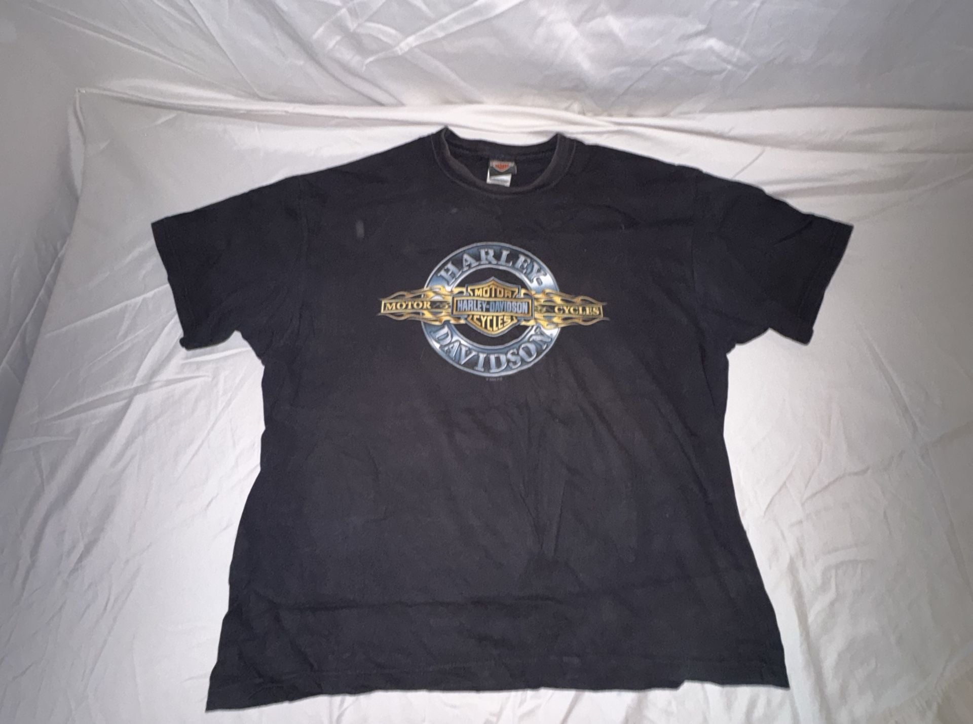 Harley-Davidson T-Shirt XL Black Peterson's Miami FL Graphic Tee 2