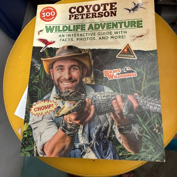 Coyote Peterson Wildlife Adventure Paperback Book