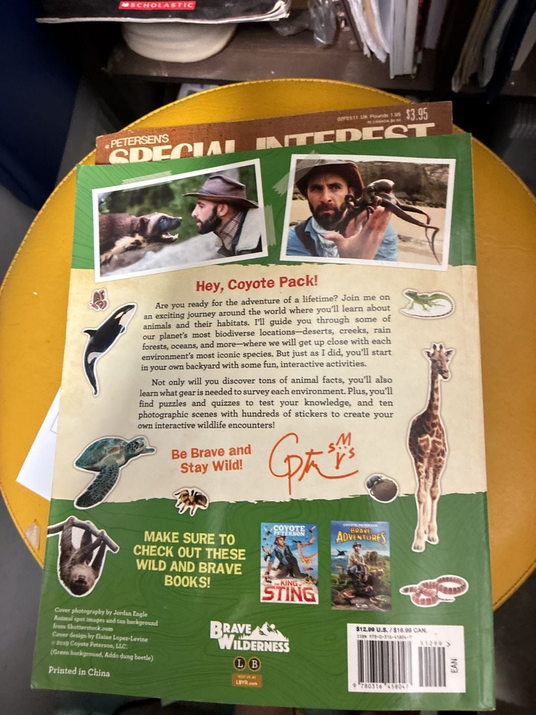 Coyote Peterson Wildlife Adventure Paperback Book 4