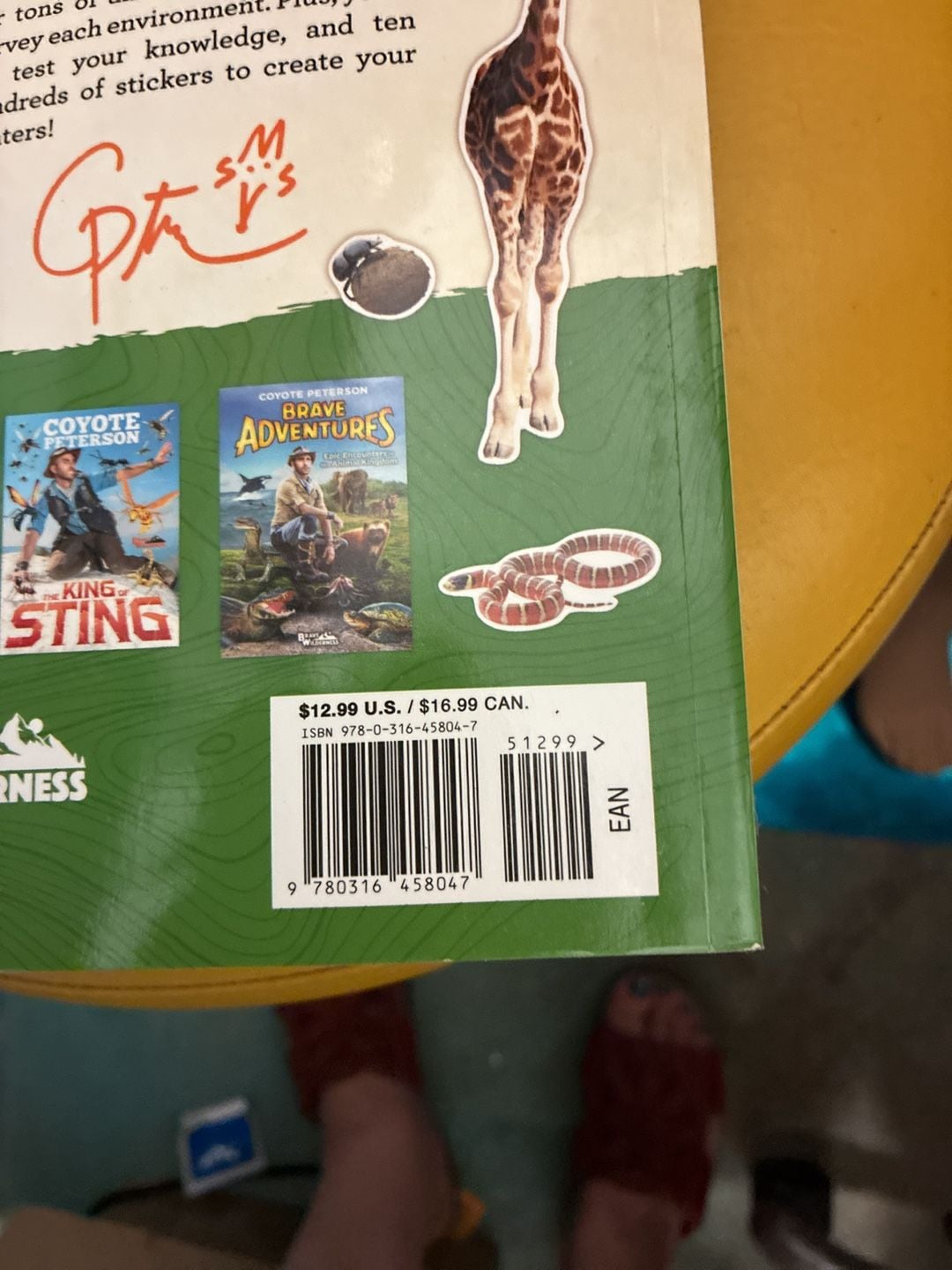 Coyote Peterson Wildlife Adventure Paperback Book 5