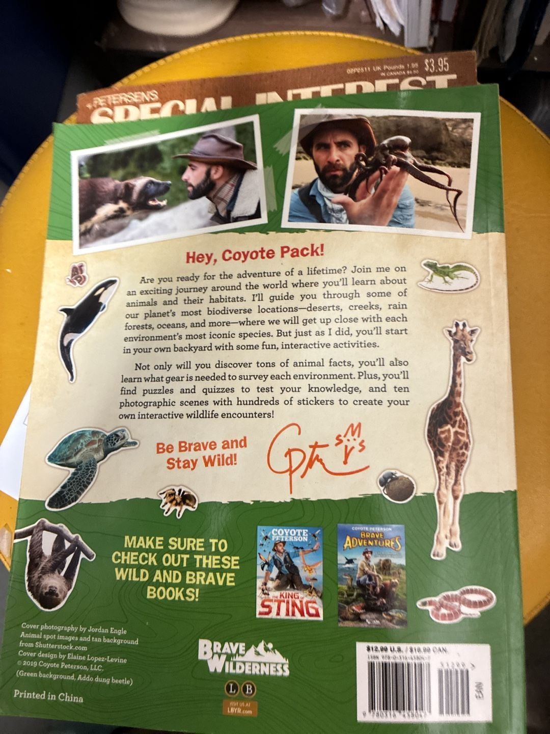 Coyote Peterson Wildlife Adventure Paperback Book 6