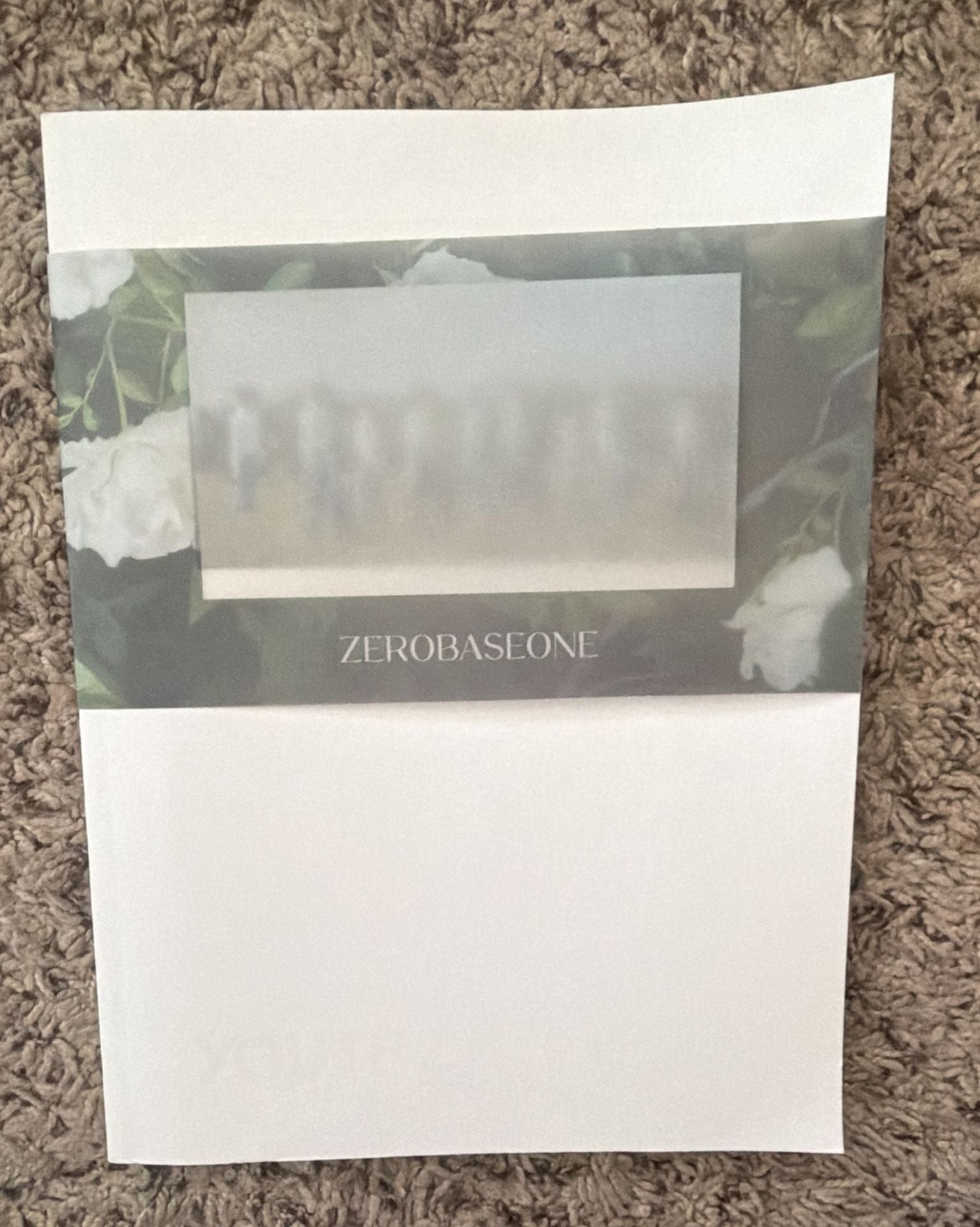 Zerobaseone Youth in the Shade 1st Mini Album Inclusions Set 4