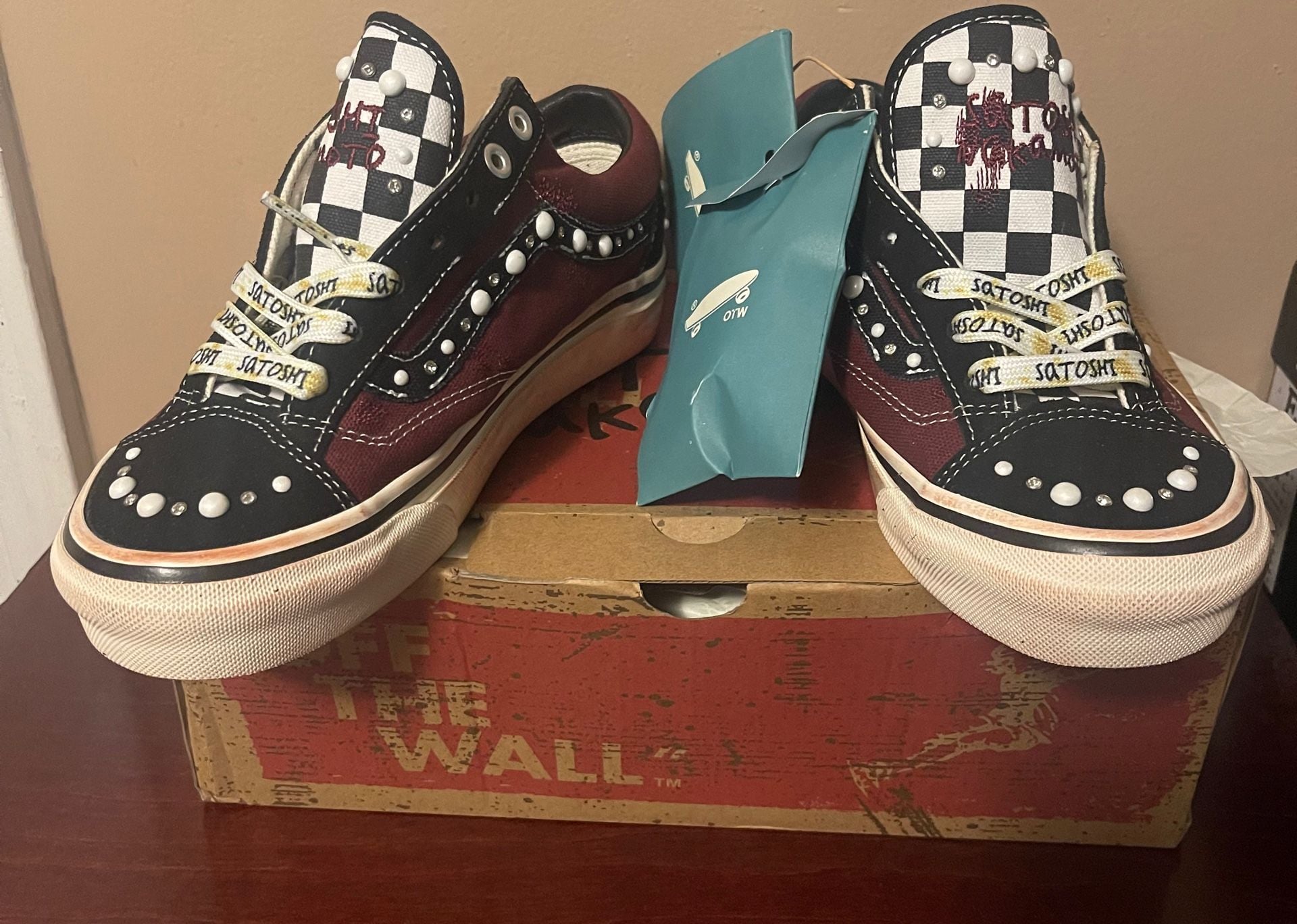 Vans Old Skool Reissue Satoshi Nakamoto Size 6 Port Royale 2