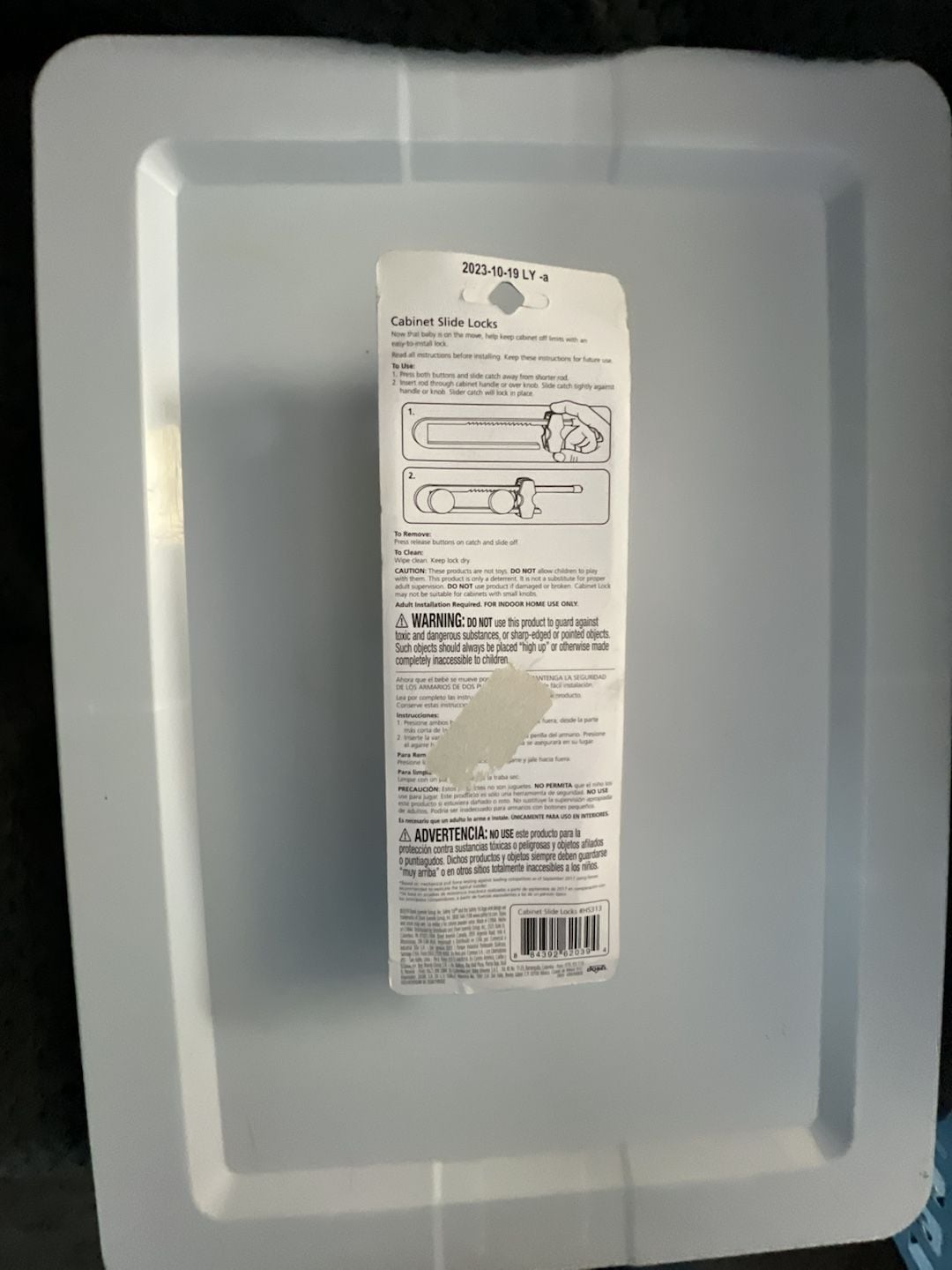 Safety 1st Cabinet Slide Locks 4 Pack White 2