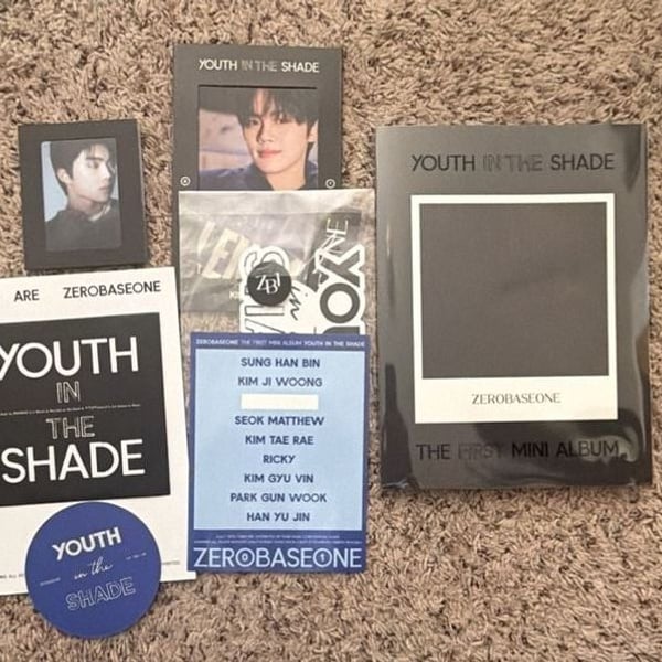 ZEROBASEONE Youth In The Shade 1st Mini Album Set