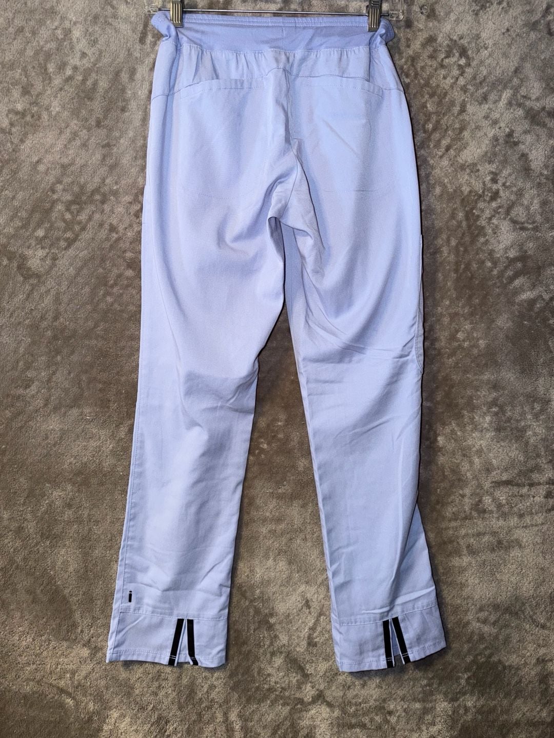 Grey's Anatomy Impact Scrub Pants Blue Cargo Drawstring Women’s XS 9