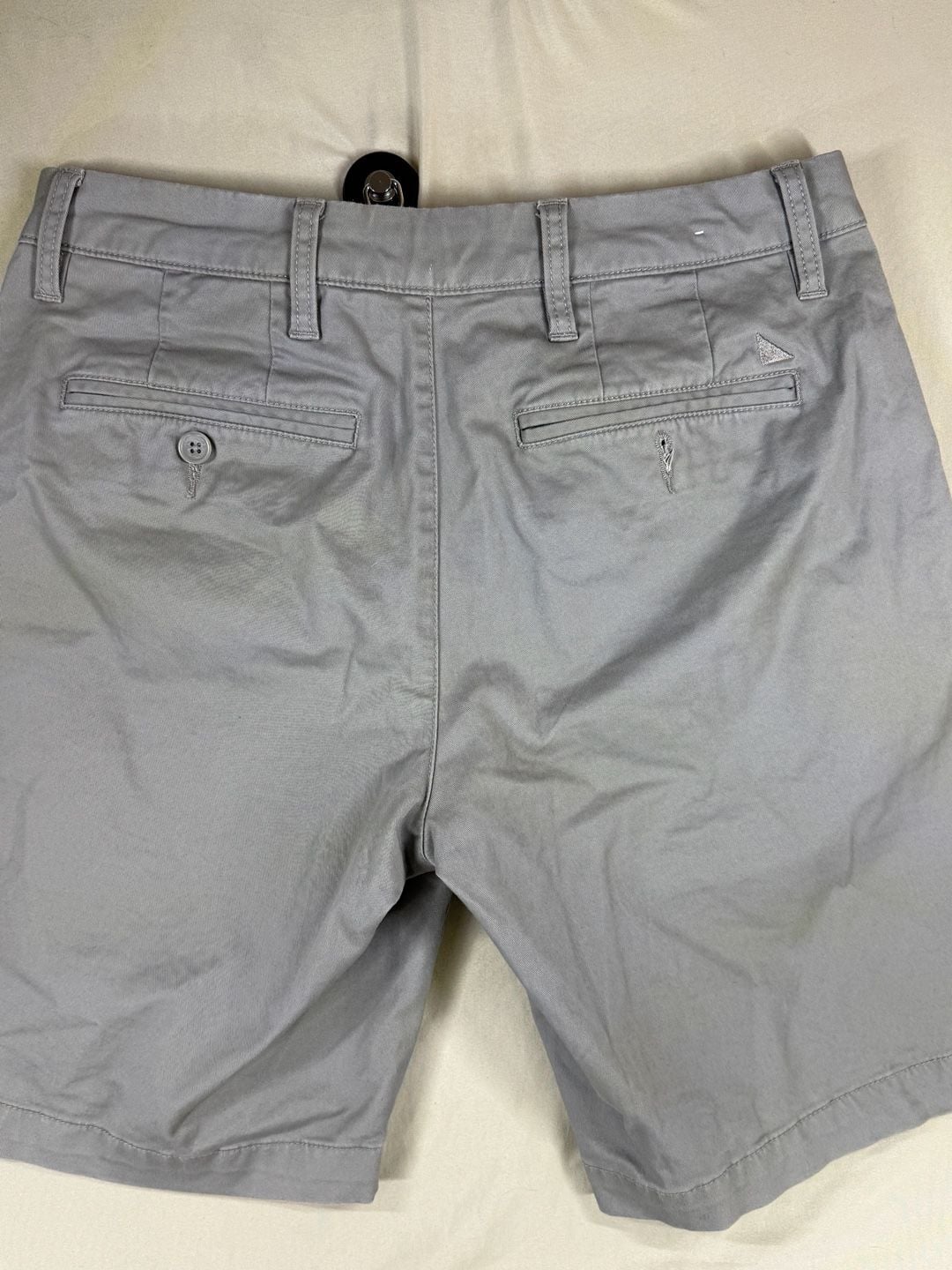 UNTUCKit St. Vincent Chino Shorts Size W30 Gray Stretch Cotton 4