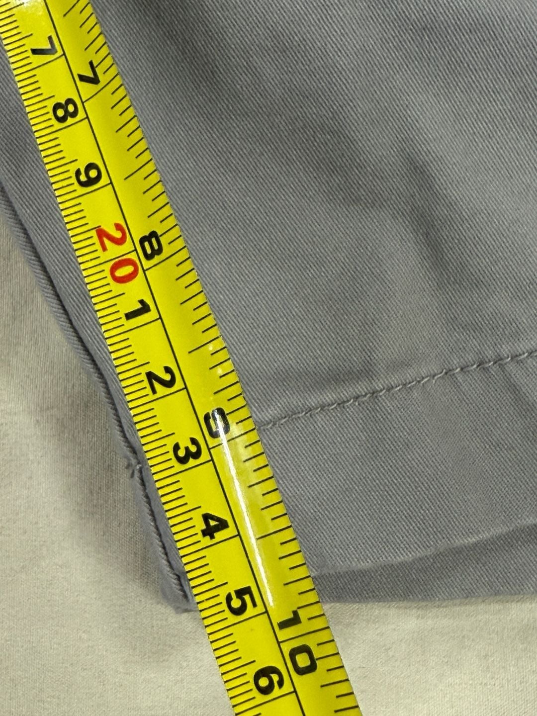 UNTUCKit St. Vincent Chino Shorts Size W30 Gray Stretch Cotton 7