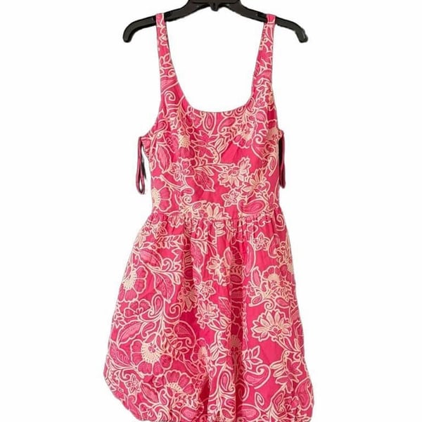 Jessica Simpson Smocked Pink Floral Mini