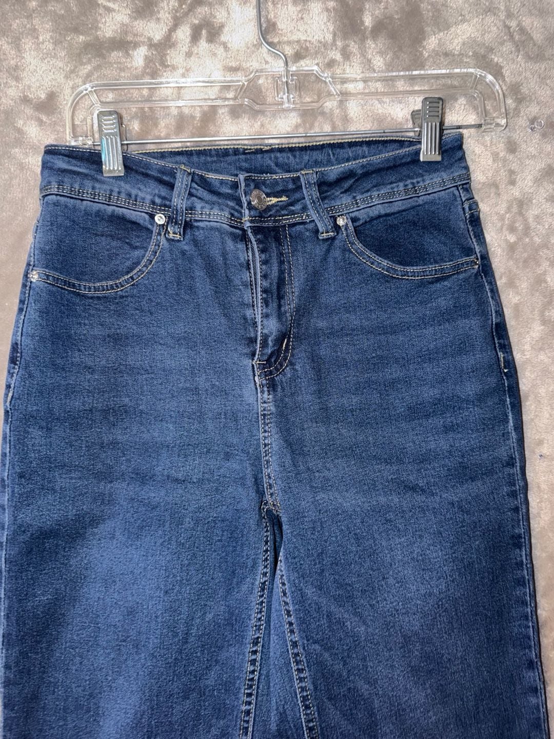 Unbranded Straight Leg Denim Jeans Blue Women’s Small 4