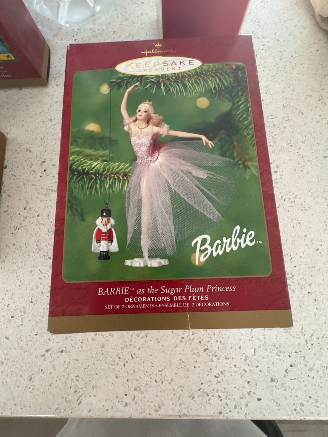 New Hallmark Keepsake Ornament Barbie as the Sugar Plum Princess Nutcracker 2001
Never been out of the box! 2