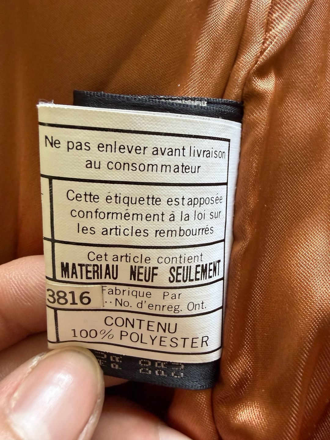 Vintage Andrew Marc Leather Parka Jacket Coat Heavyweight Brown Cognac XL 15