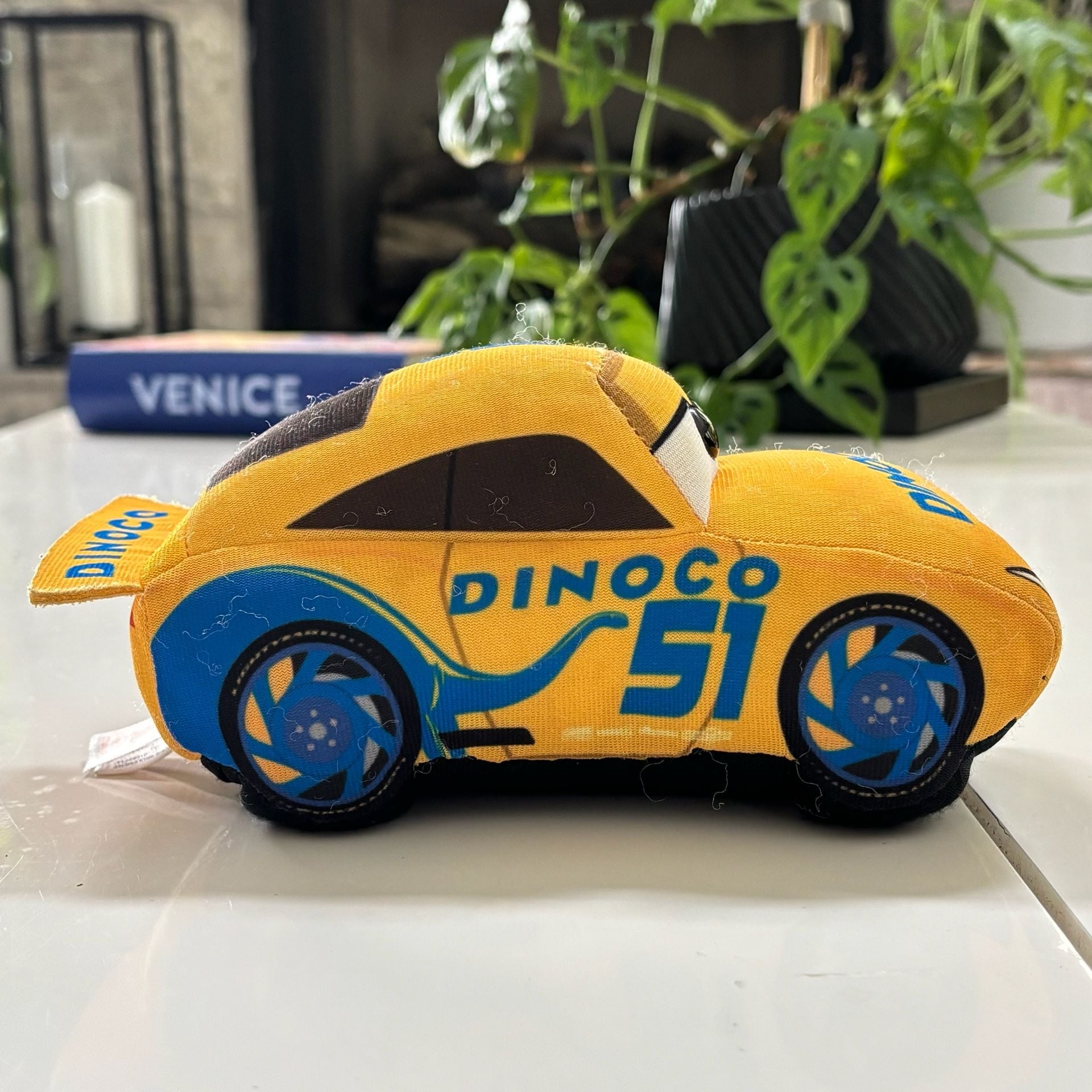 Ty Sparkle Disney Pixar Cars Cruz Ramirez Dinoco 51 Plush Toy 1