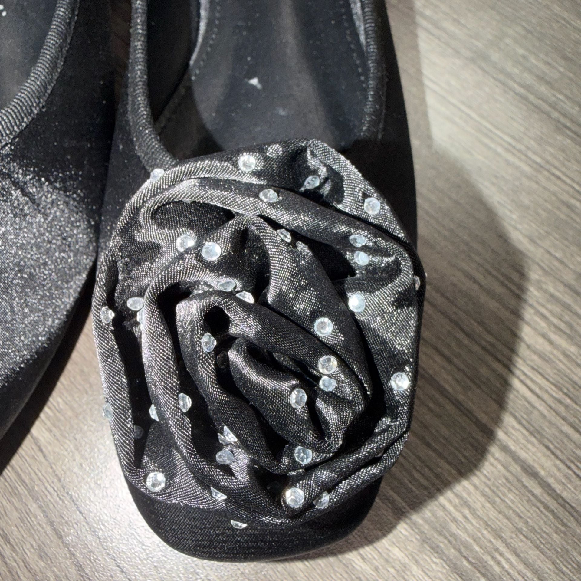 New York & Company Ballet Flats Size 6.5 Black 3