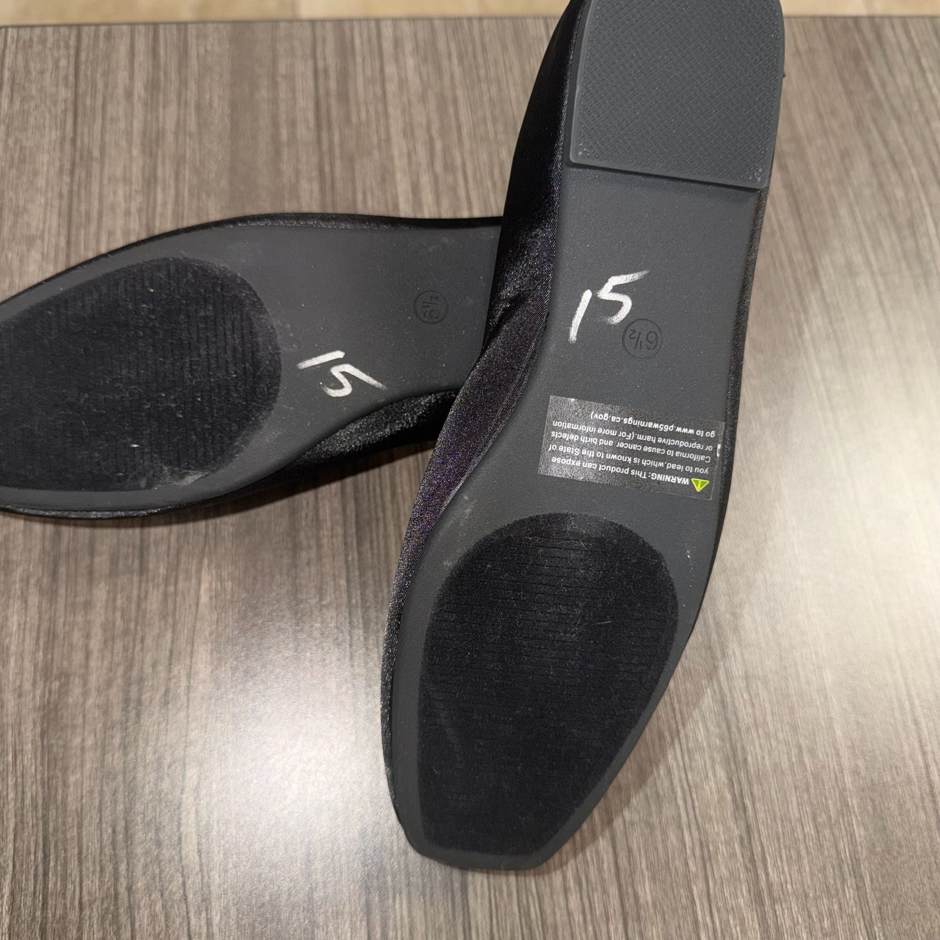 New York & Company Ballet Flats Size 6.5 Black 5