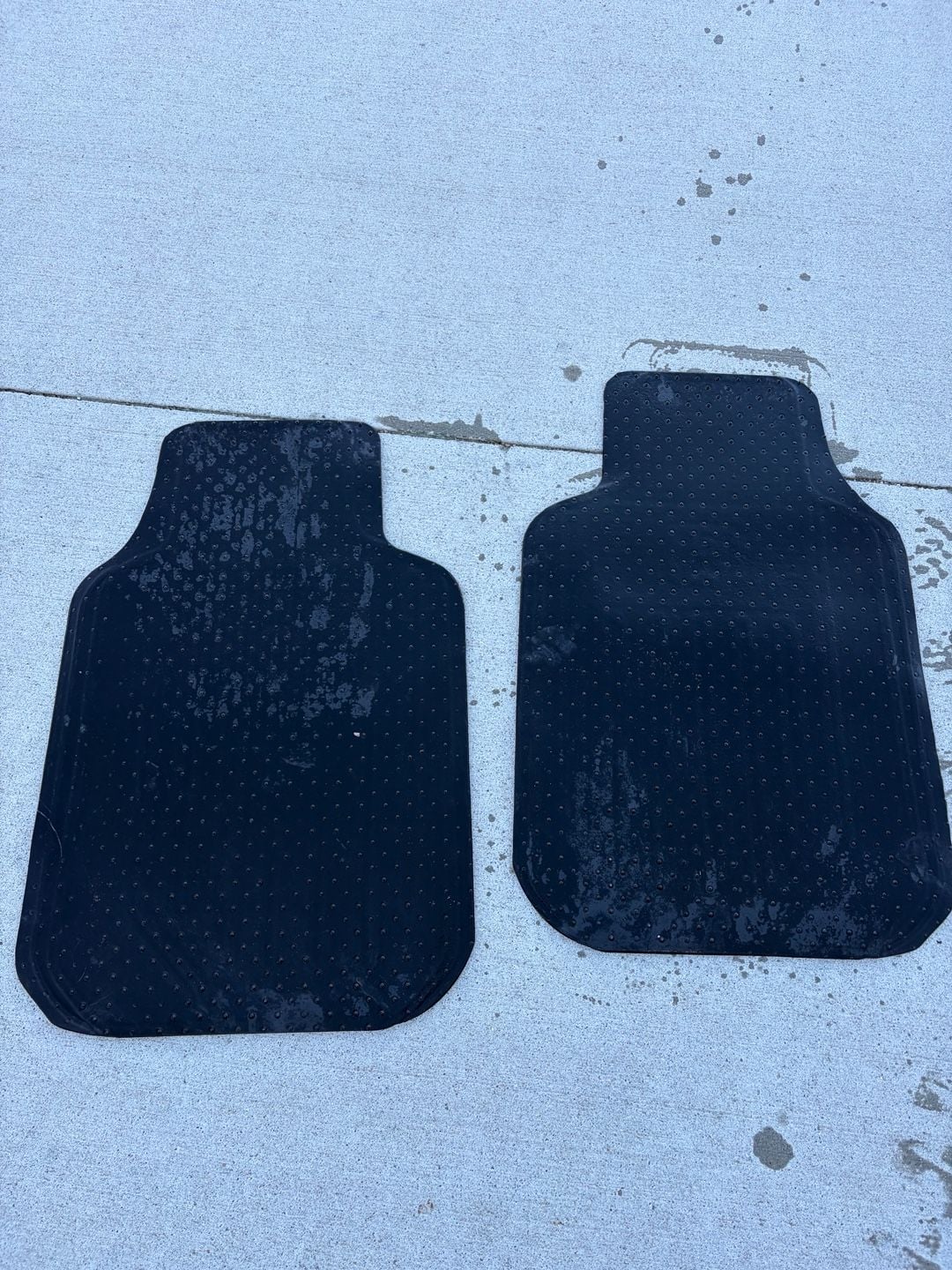 Honda Elite Floor Mats Rubber Black 2-Piece Set 4