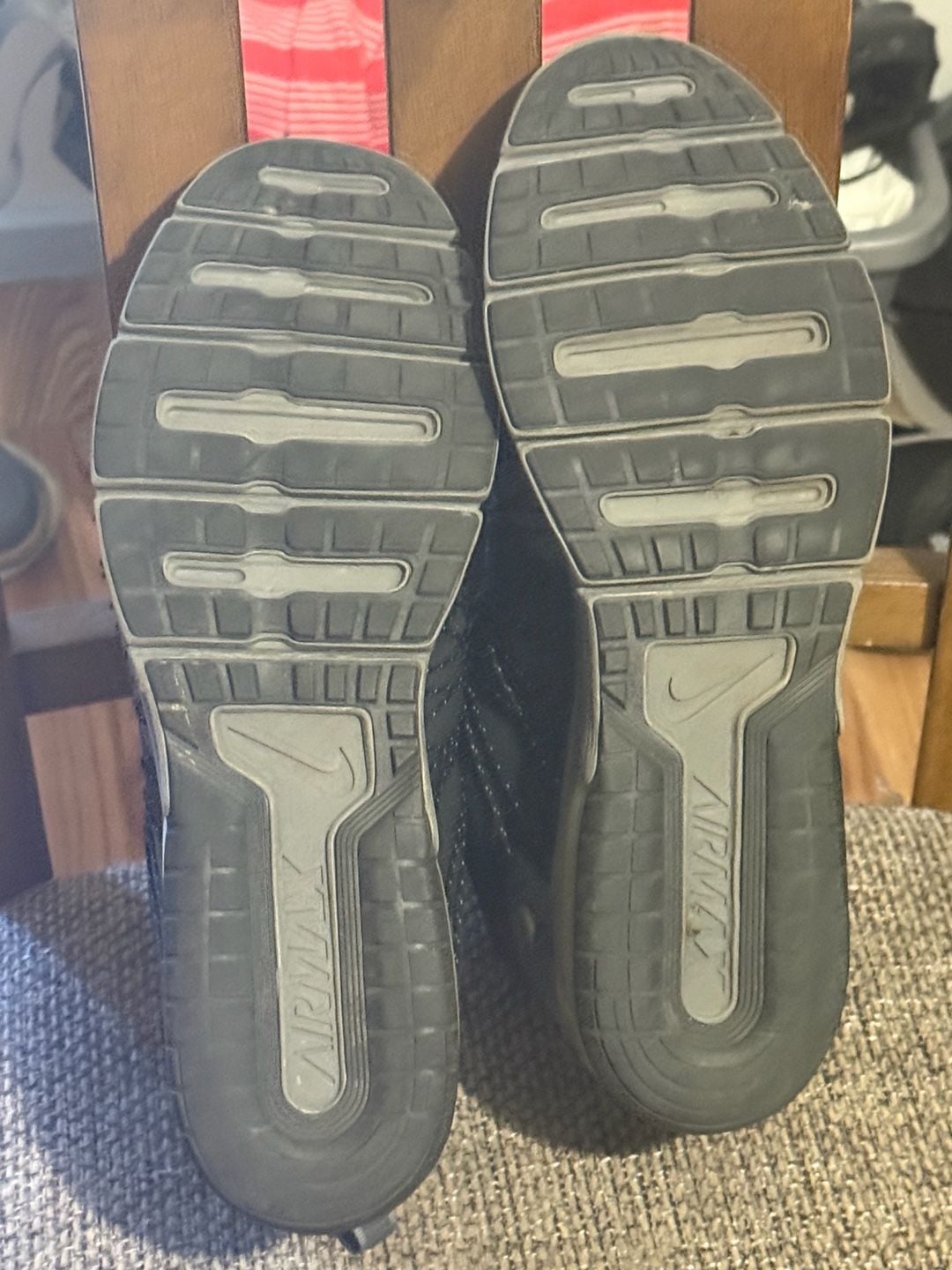 Nike Air VaporMax Run Utility Black Grey Running Shoes 7