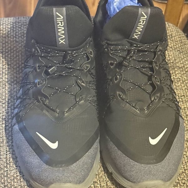 Nike Air VaporMax Run Utility Black Grey Running Shoes