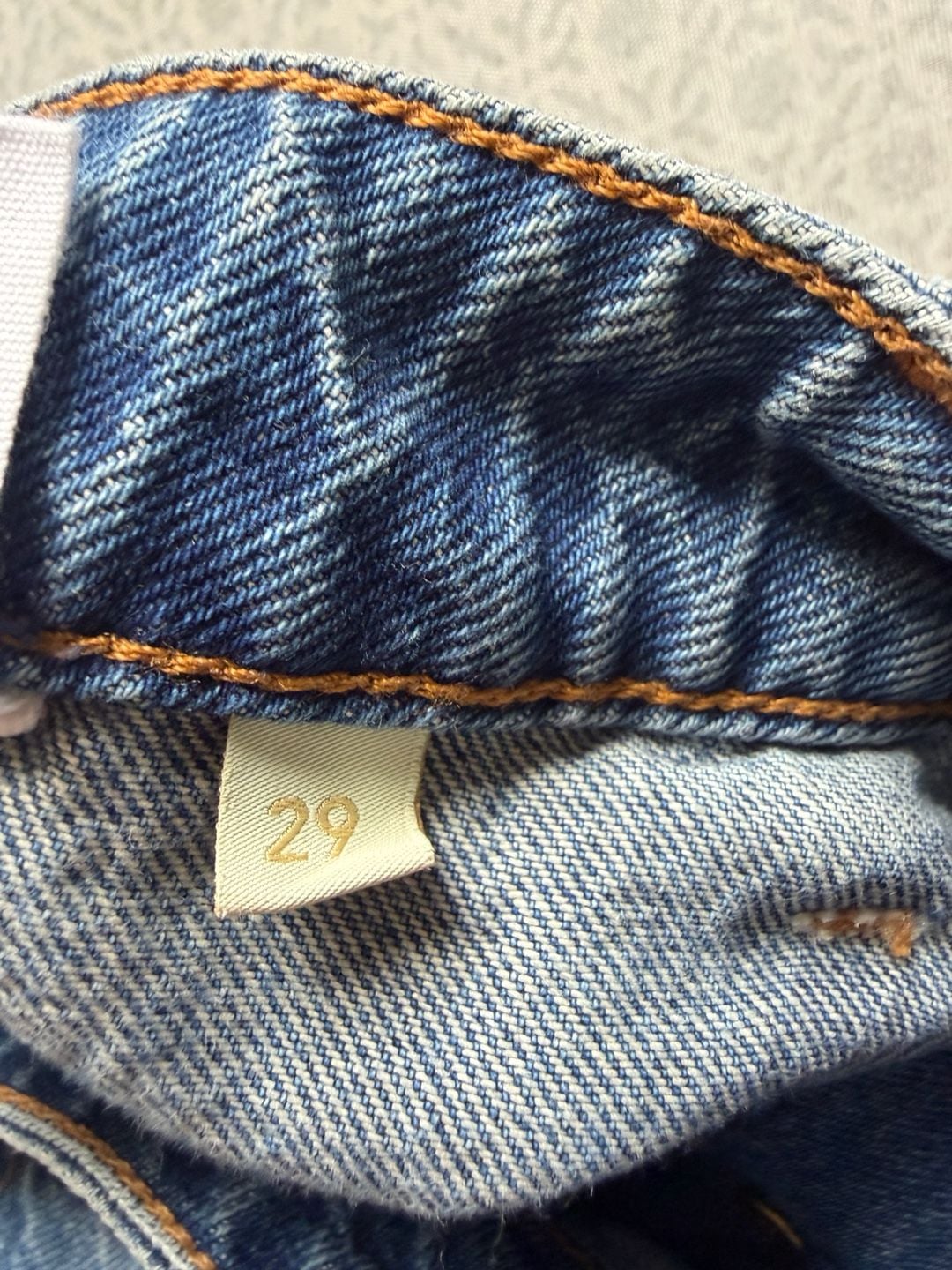 Ulla Johnson The Lou Wide Leg Jeans Button Fly High Rise Denim Women's Size 29 12
