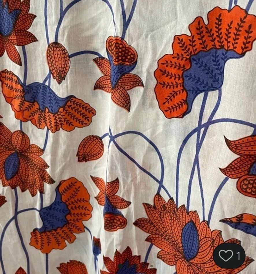 Gretchen Scott V-Neck Print Tunic Top Size XS 6
