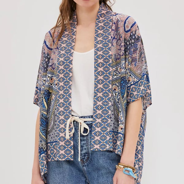 Bl-nk Aletha Cropped Kimono