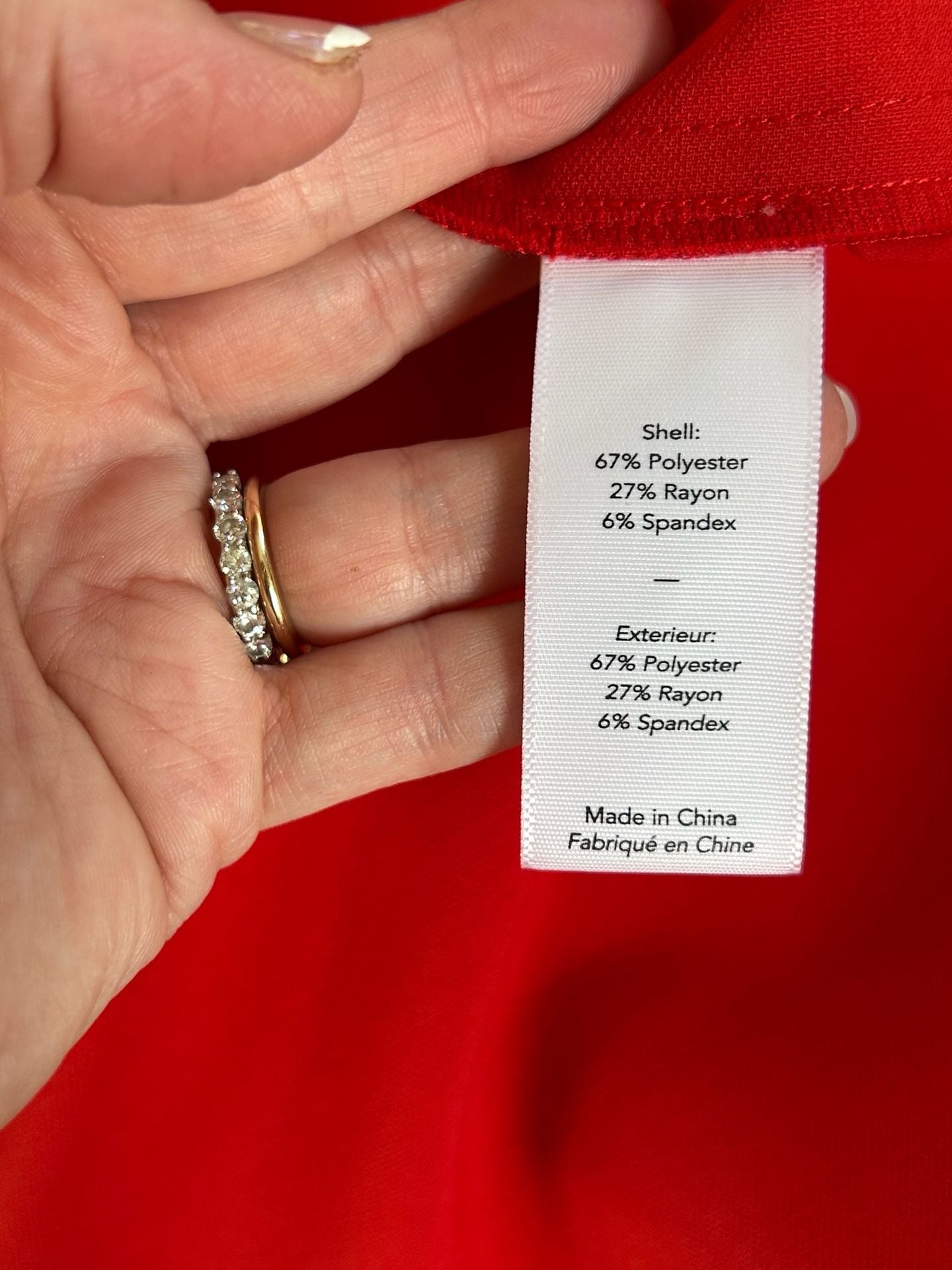Likely Banks Ruffle Hem Mini Dress Size 4 Red Spaghetti Strap 7