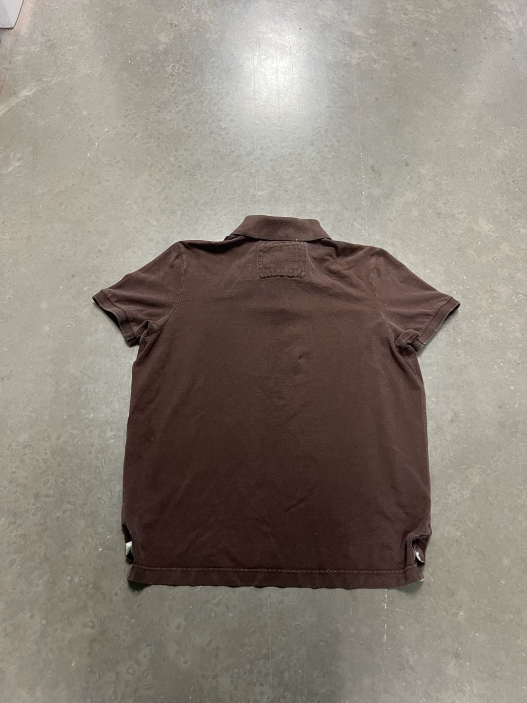 Abercrombie & Fitch Muscle Polo XXL Brown 4