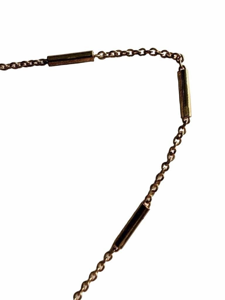 Unbranded Rose Gold Tone Rhinestone Ring Pendant Necklace 4