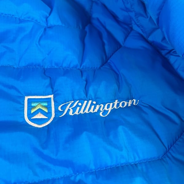Stormtech Killington Vermont Resort Ski Quilted Puffer Jacket Blue Medium