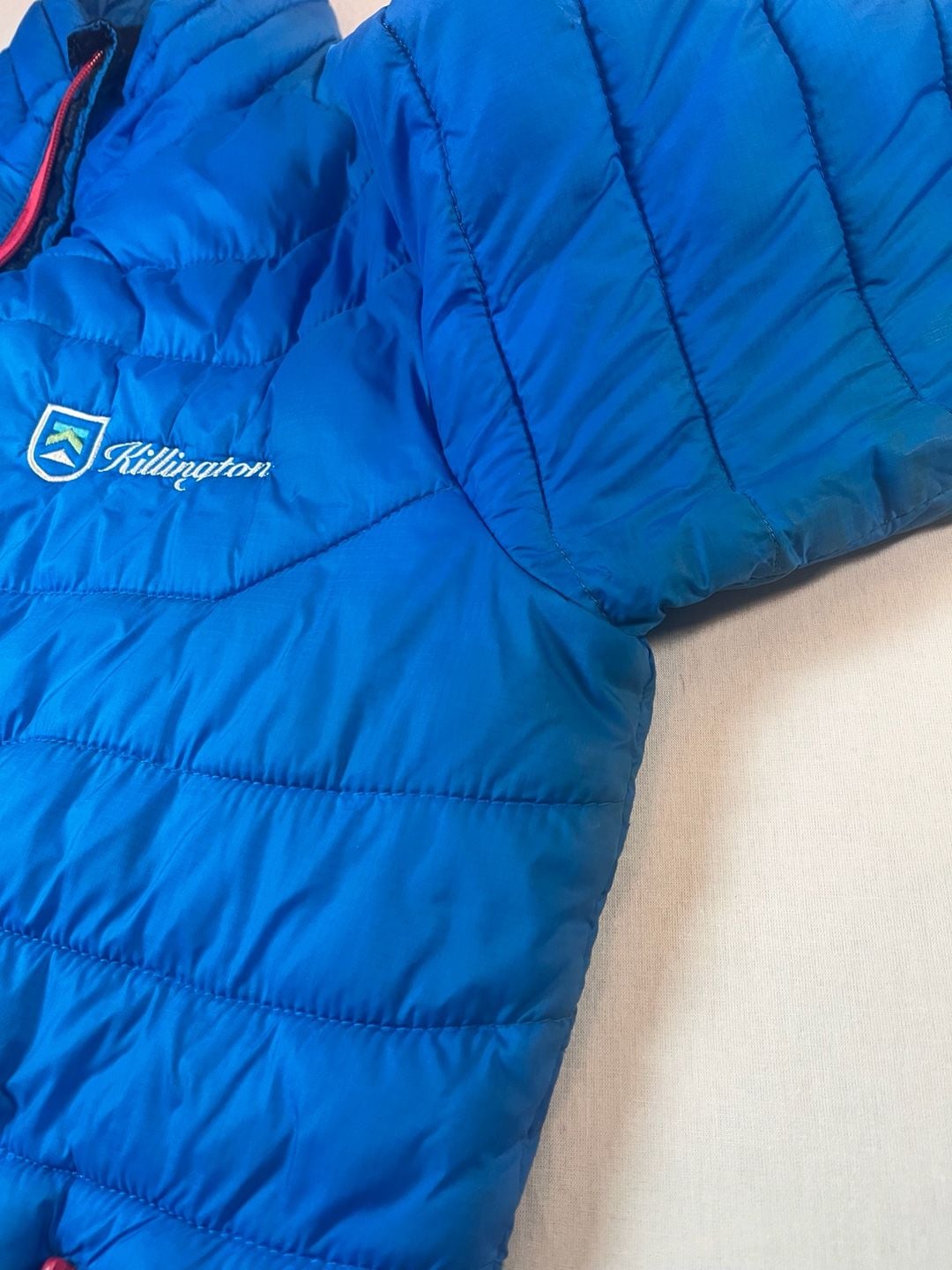 Stormtech Killington Vermont Resort Ski Quilted Puffer Jacket Blue Medium 8