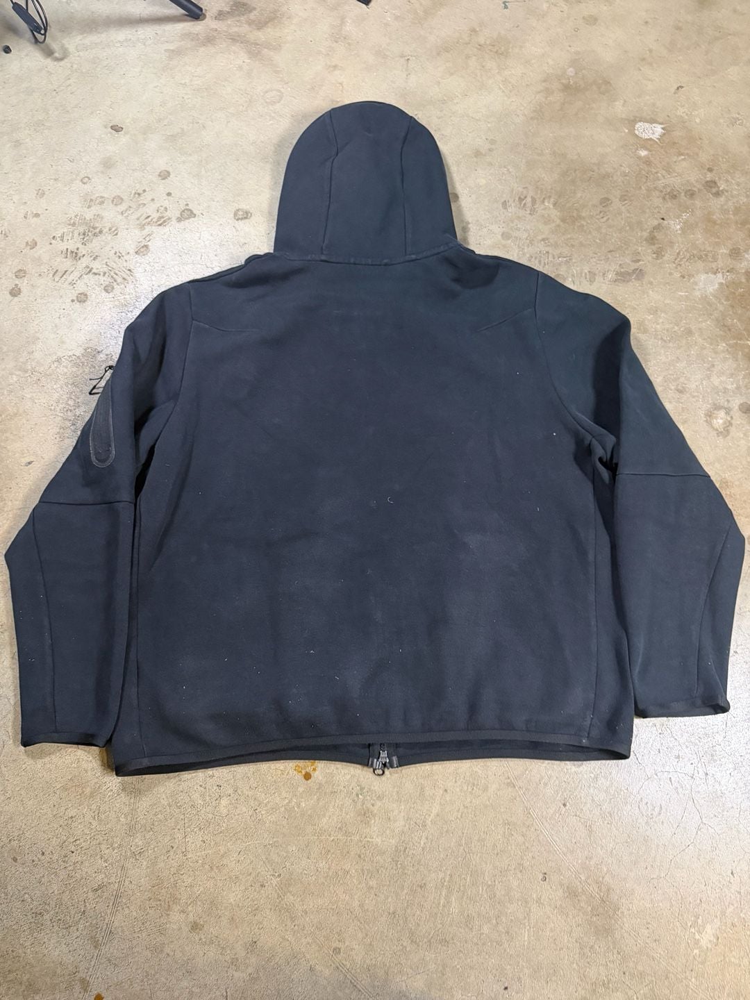 Nike Tech Fleece Full-Zip Hoodie Size XXL Black Jacket 7