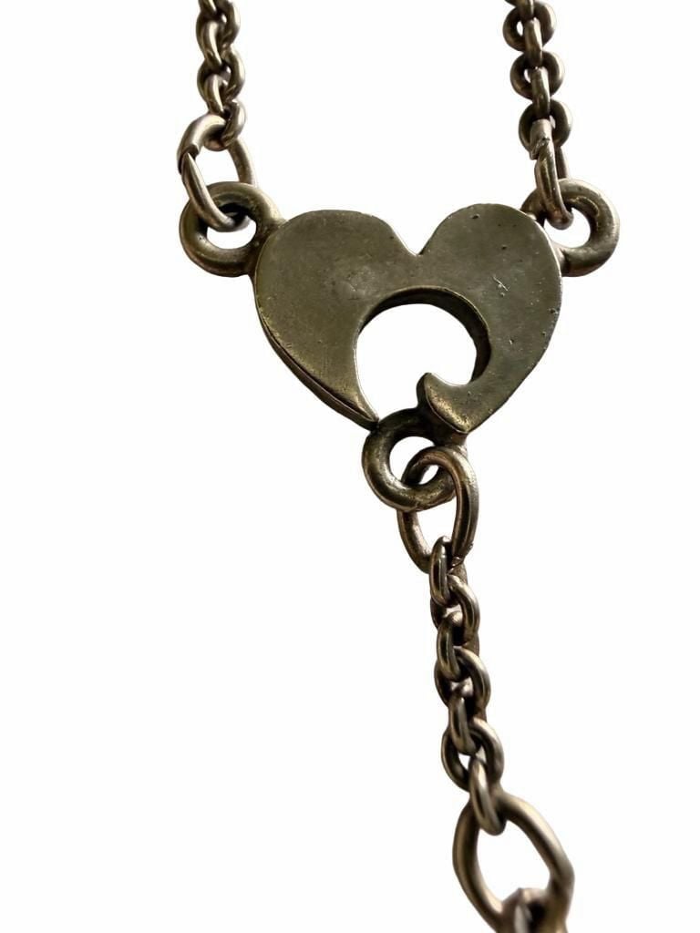 Unbranded Silver-Tone Metal Heart Pendant Necklace 6