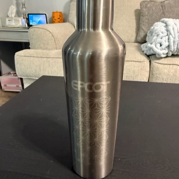 Corkcicle EPCOT Lights Collection Disney Insulated Bottle Spaceship Earth