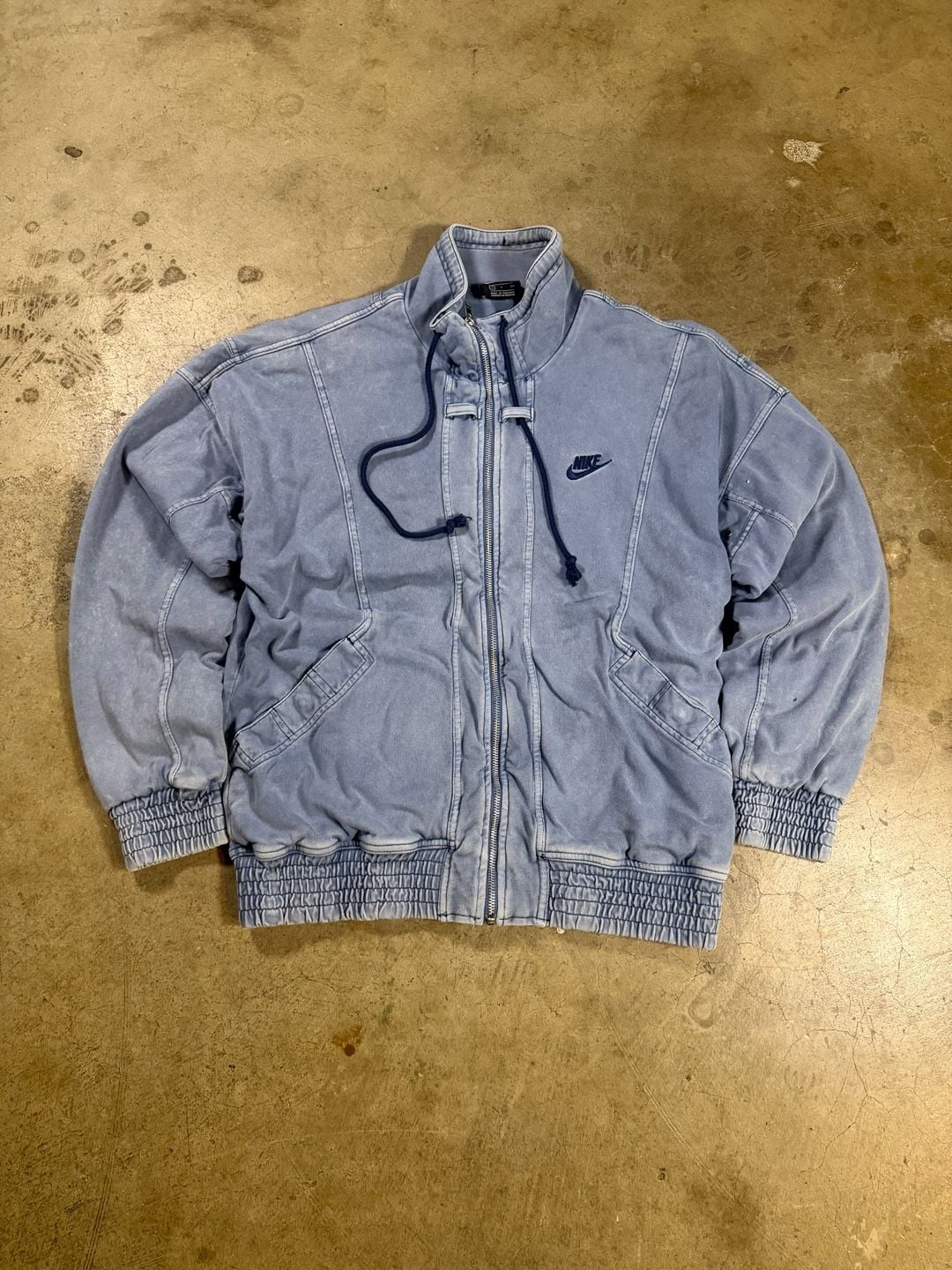 Nike Challenge Court Reissue Jacket Acid Wash Blue 2
