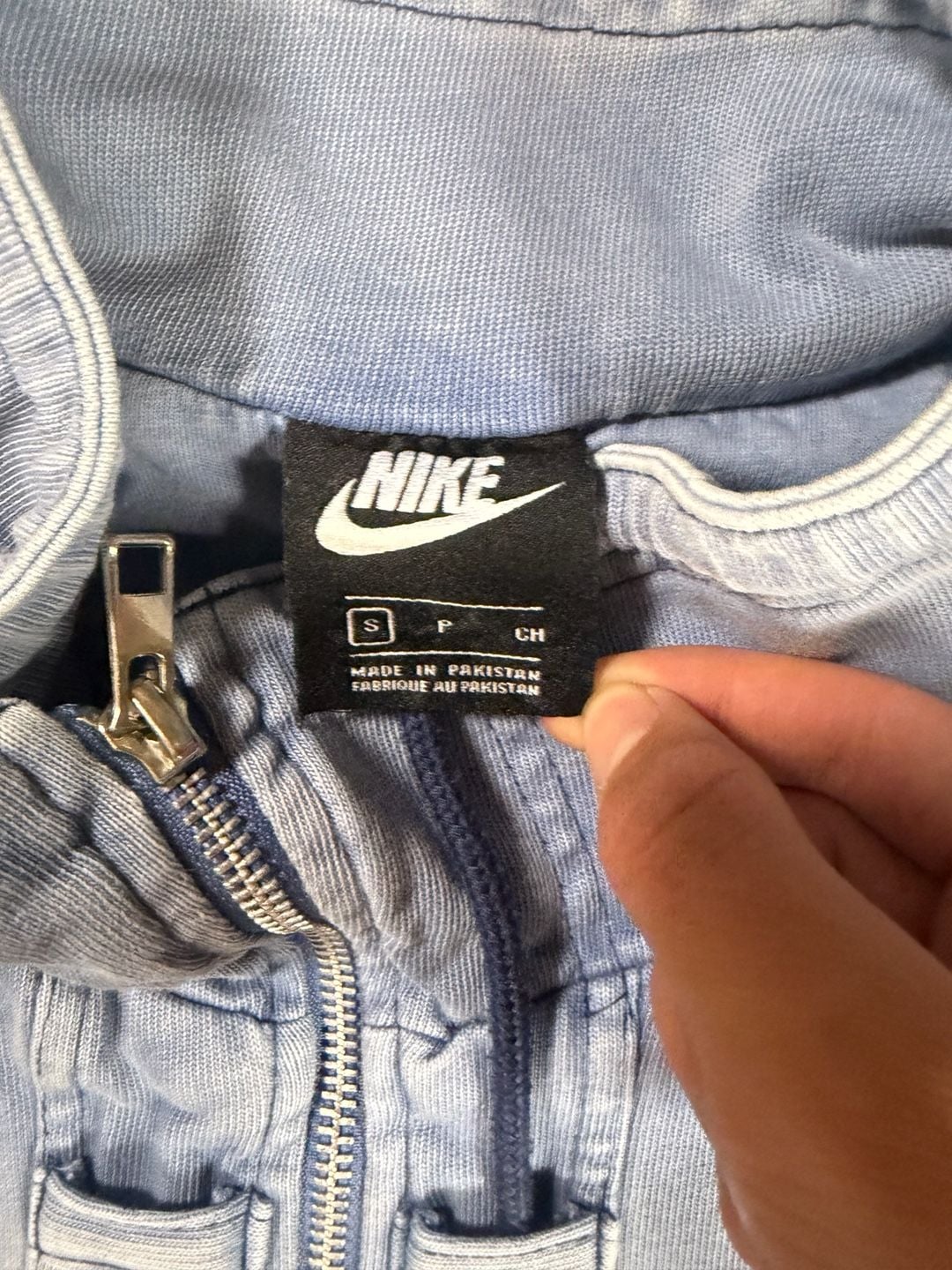 Nike Challenge Court Reissue Jacket Acid Wash Blue 4