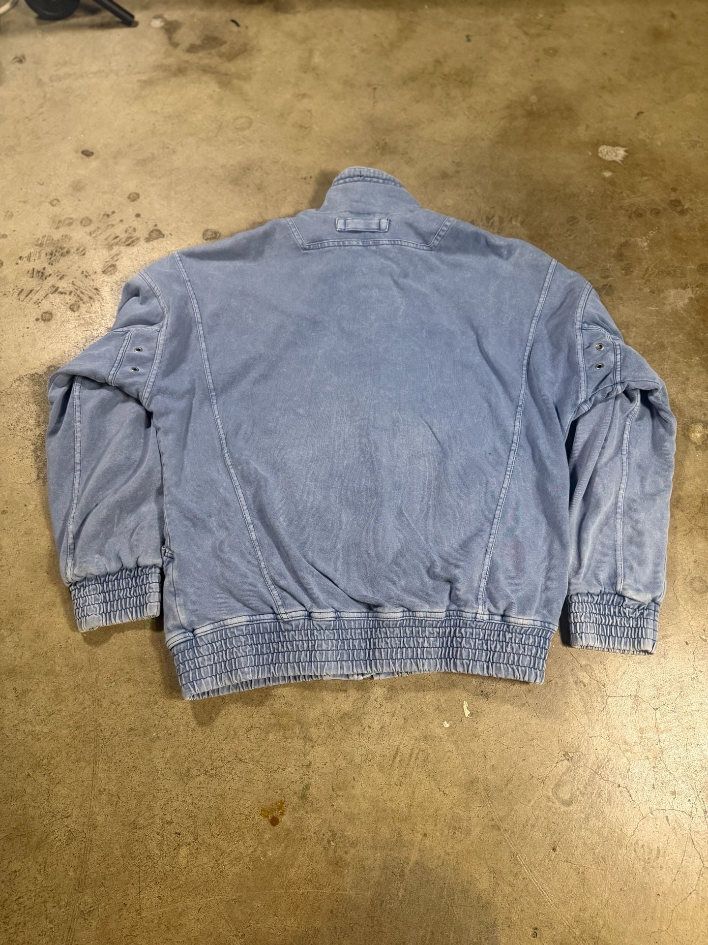 Nike Challenge Court Reissue Jacket Acid Wash Blue 7