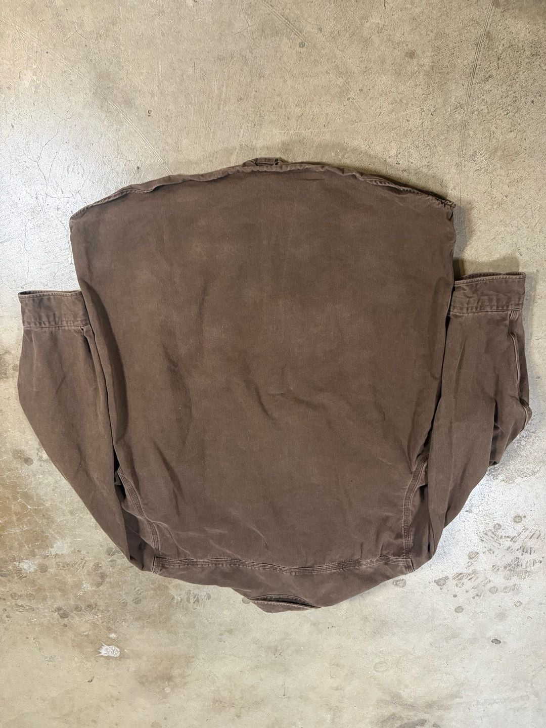 Carhartt Button Down Long Sleeve Work Shirt Size Regular L Brown 8