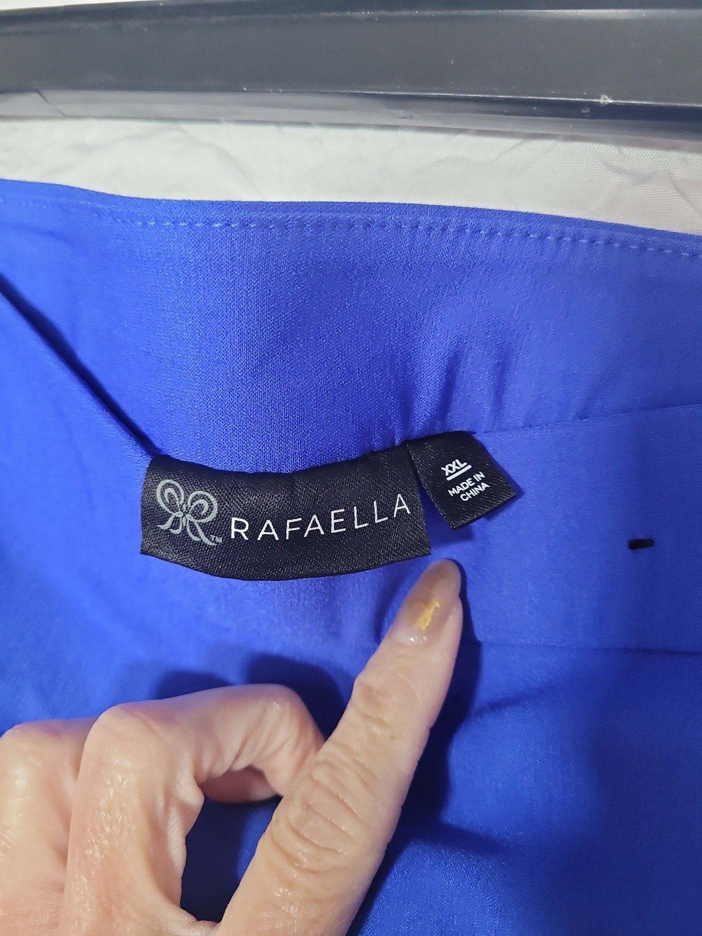 Rafaella Golf Skort Size XXL Blue Pull On Athletic Skirt Built In Shorts 3
