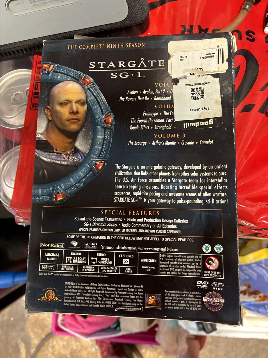MGM Stargate SG-1 The Complete Ninth Season DVD Box Set 4