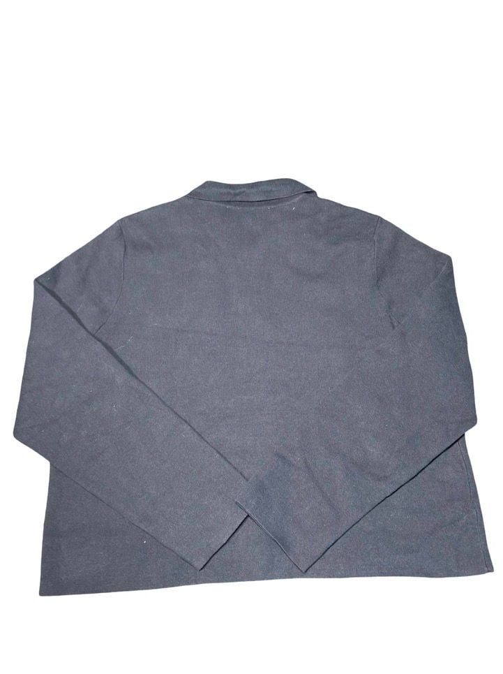 LOFT Navy Blue Petite Knit Button-Front Jacket – Women’s XLP 7