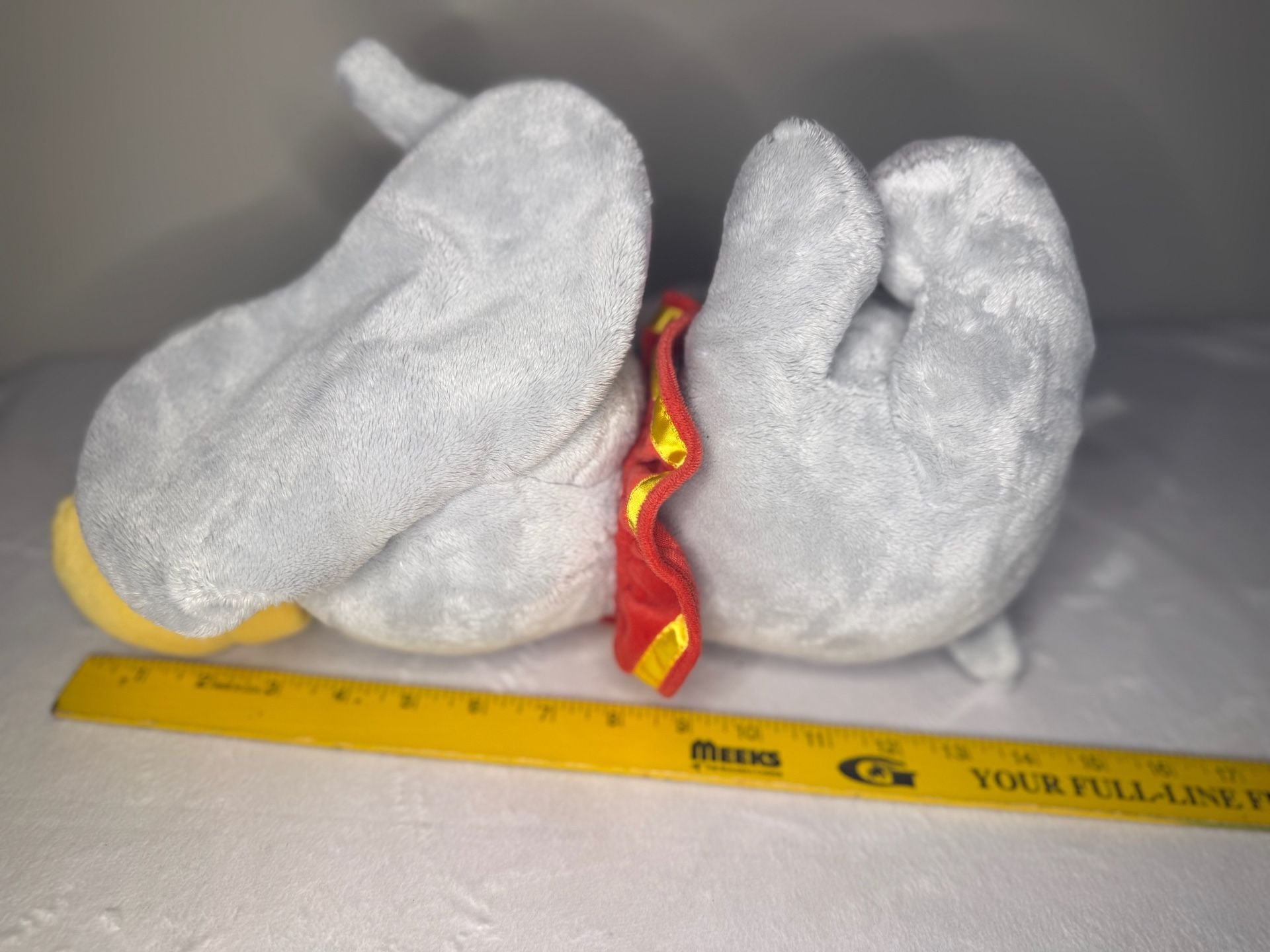 Disney Store Dumbo Plush Elephant Stuffed Toy Gray 7