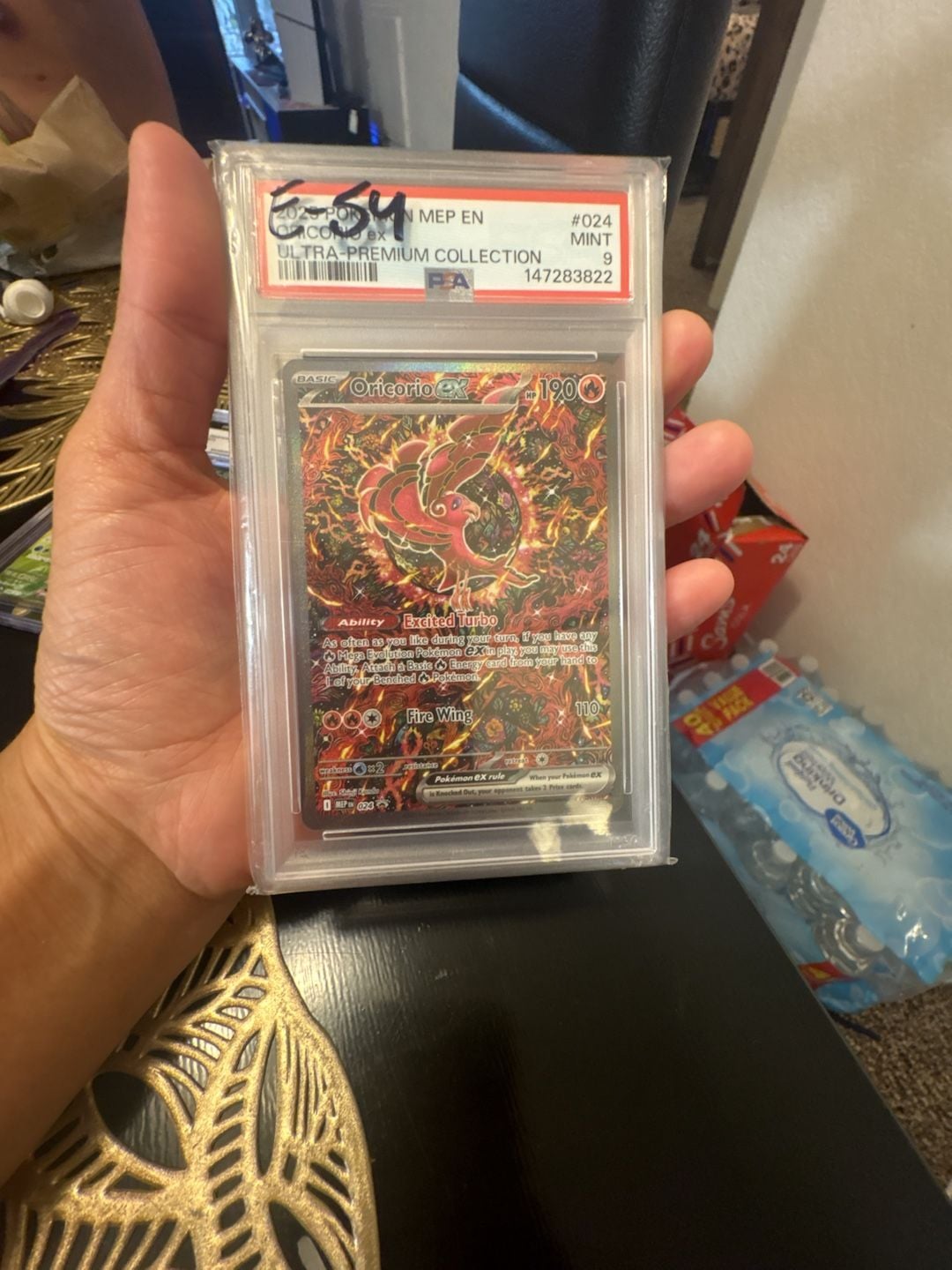 Pokemon Oricorio ex #024 Mega Evolution Promo PSA 9 Mint 1