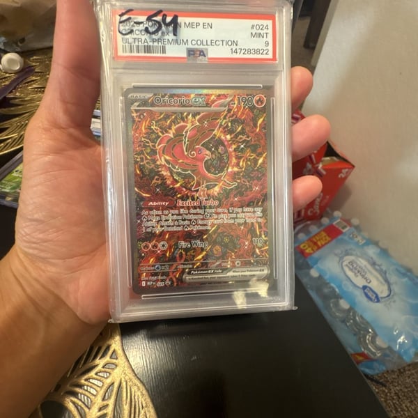 Pokemon Oricorio ex #024 Mega Evolution Promo PSA 9 Mint