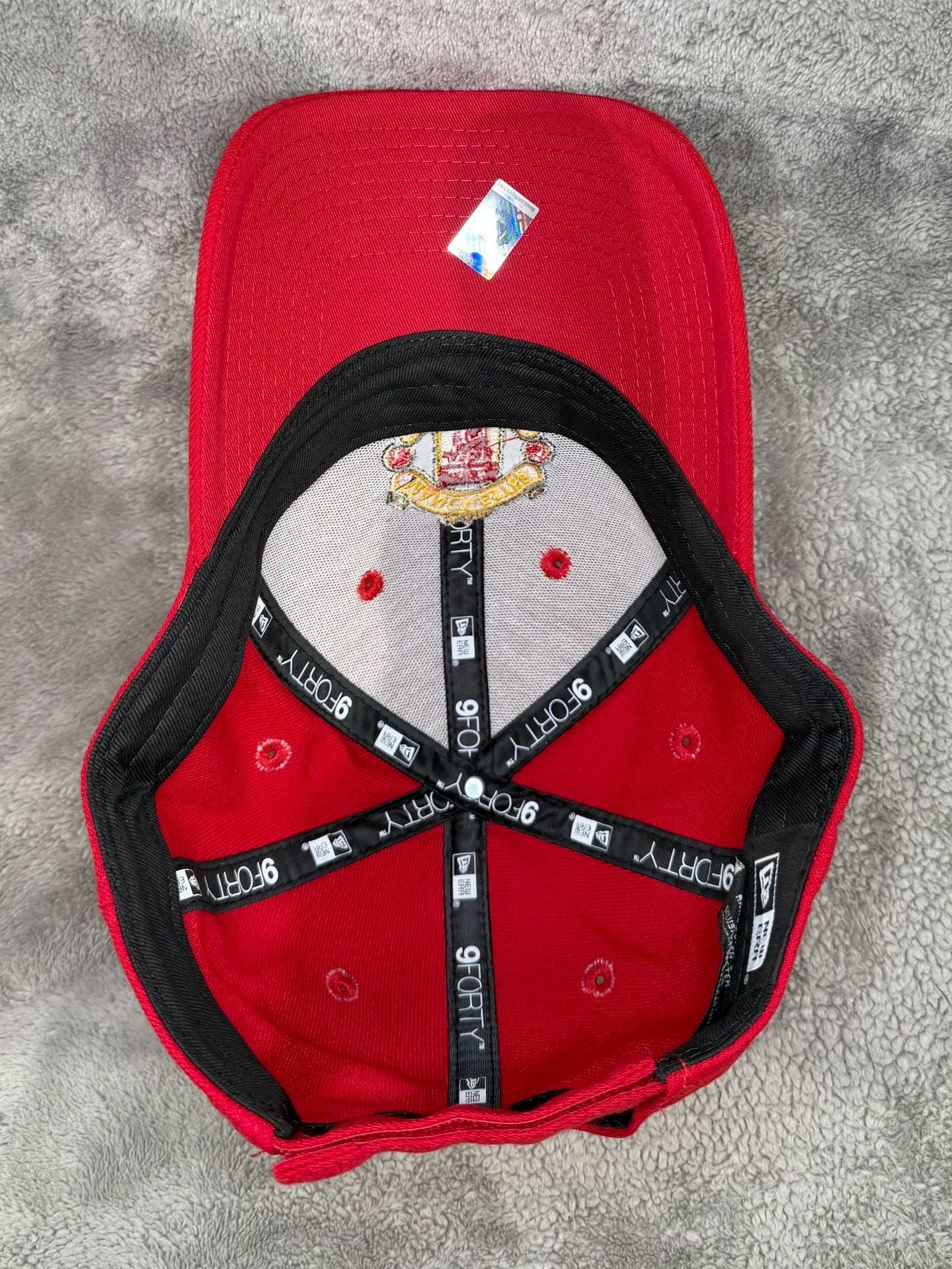 New Era Manchester United 9Forty Adjustable Hat Red 7