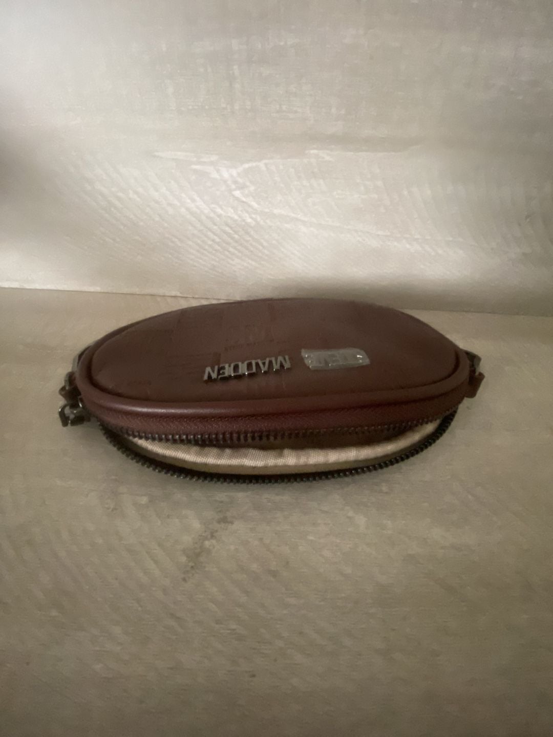 Michael Kors Saffiano Leather Card Holder Wallet Taupe + Steve Madden Coin Purse 6
