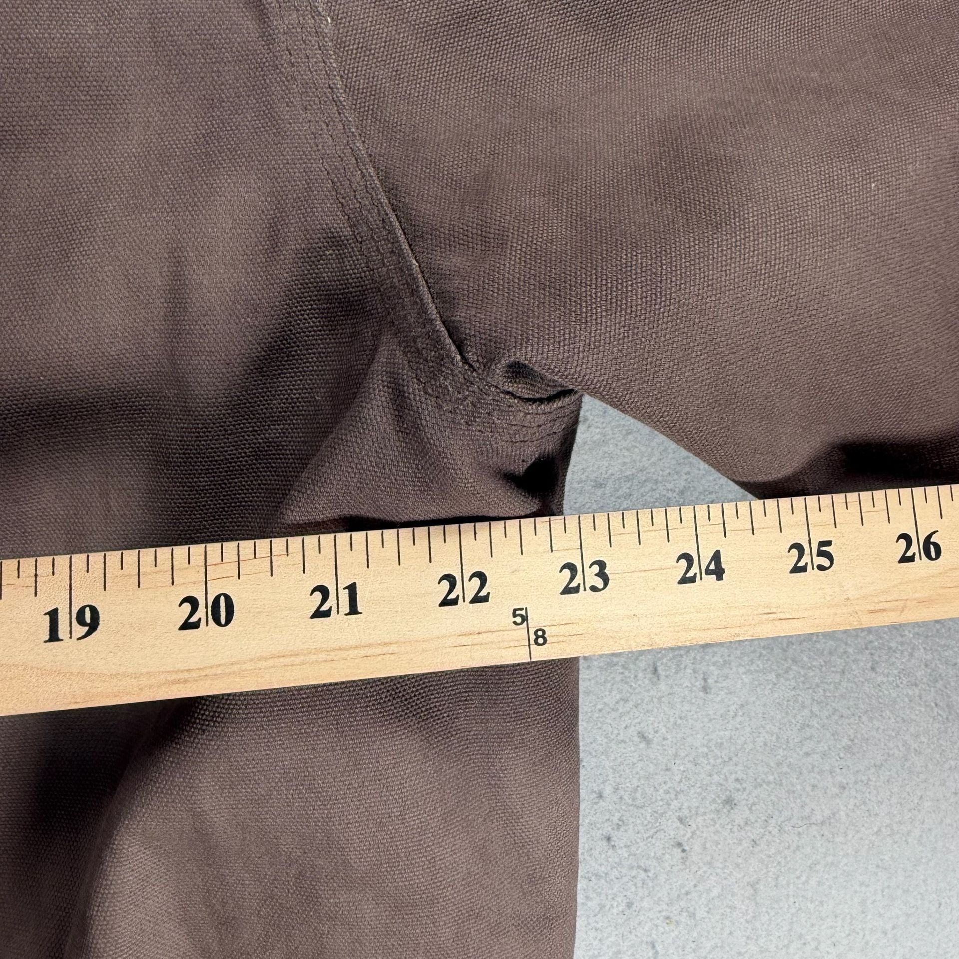 VTG Carhartt Active Jacket Brown Quilted Lined large 4