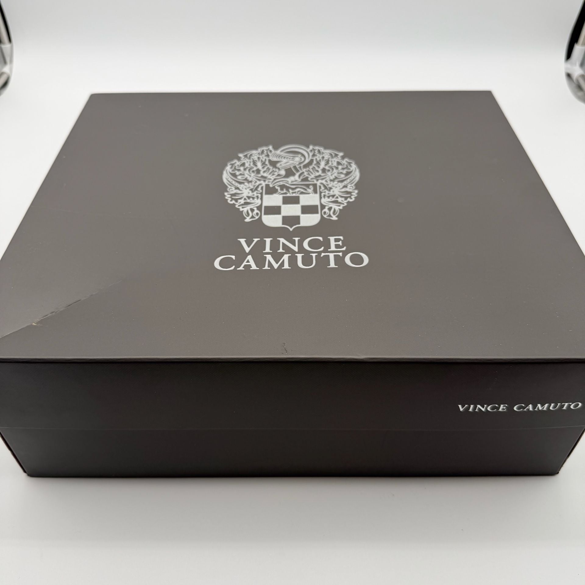 Vince Camuto Winchell Moto Boots Size 6.5M Black Leather 13